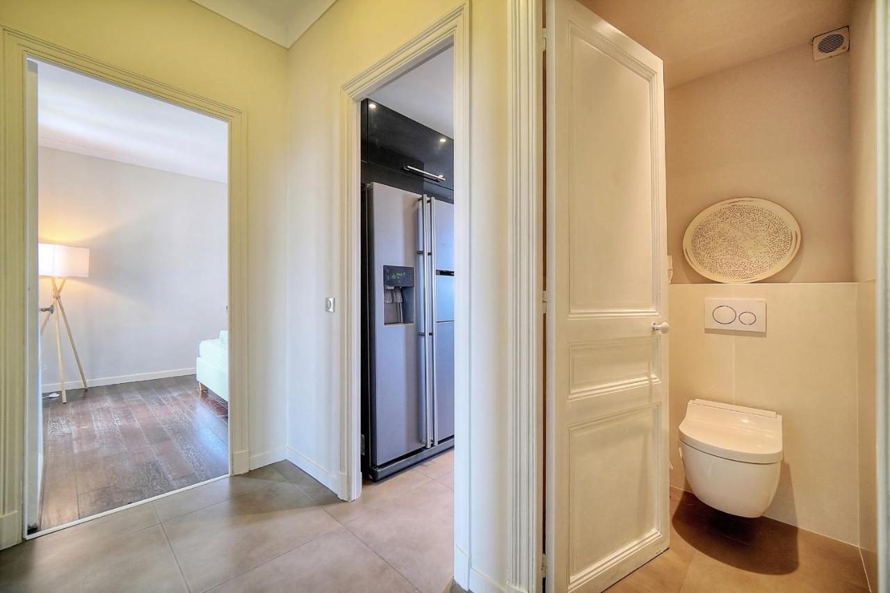 Immogroom - Large Apartment - Parking - Air Conditioning - Sea View - Wifi كان المظهر الخارجي الصورة