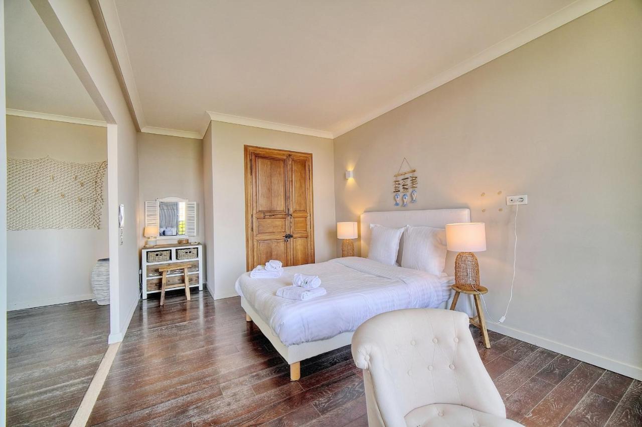 Immogroom - Large Apartment - Parking - Air Conditioning - Sea View - Wifi كان المظهر الخارجي الصورة